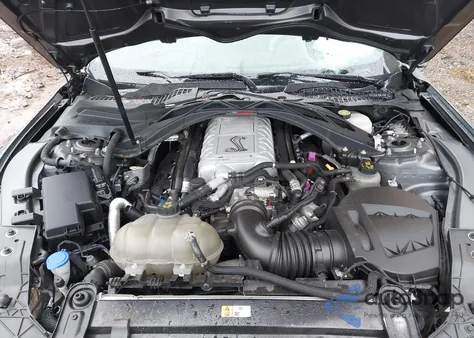 2021 Ford Mustang Shelby Gt500 Fastback z USA, uszkodzony, nr VIN 1FA6P8SJ0M5504136